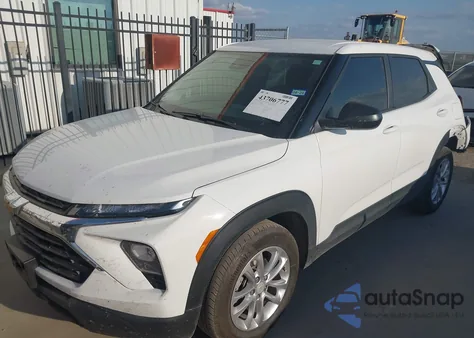 2025 Chevrolet Trailblazer Fwd Ls from USA, damaged, VIN KL79MMSL3SB055895